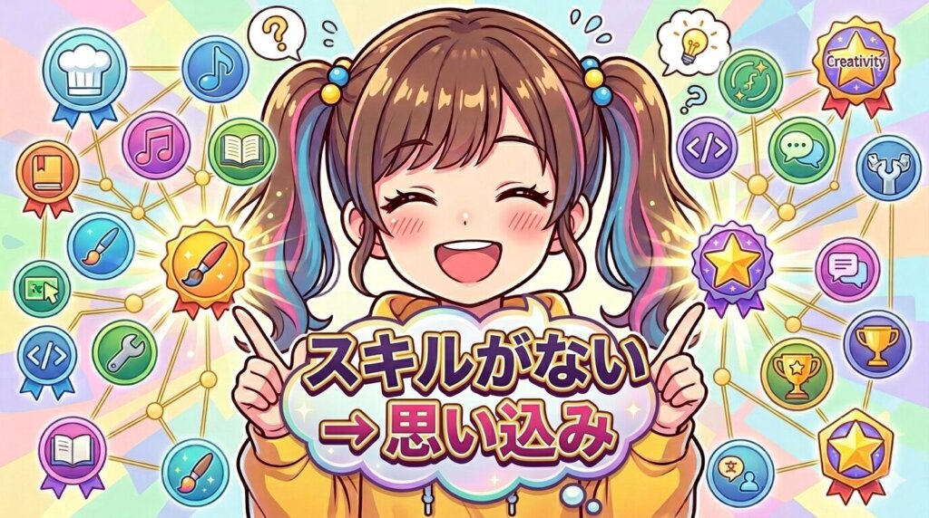 「スキルがない」は思い込みかもしれない
